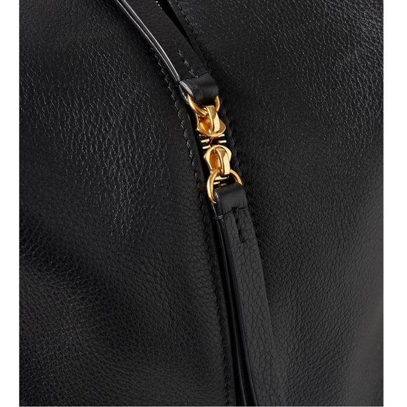 Khaite Maeve weekender large leather and canvas tote - Picture 4 of 14